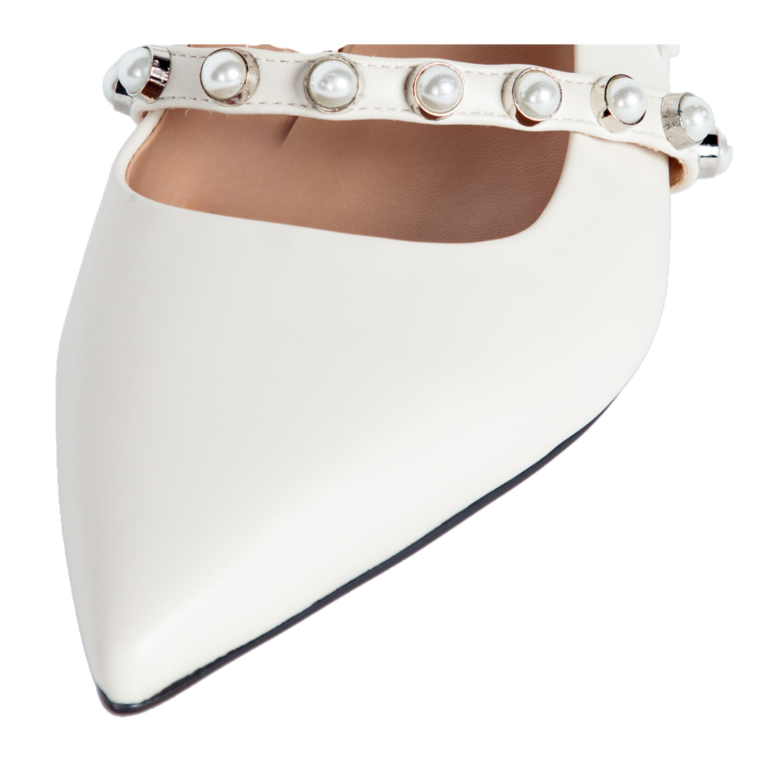 Zapatos de tacón Sophia Ivory