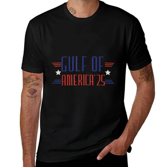 Camiseta de corte relajado del Golfo de los Estados Unidos de América