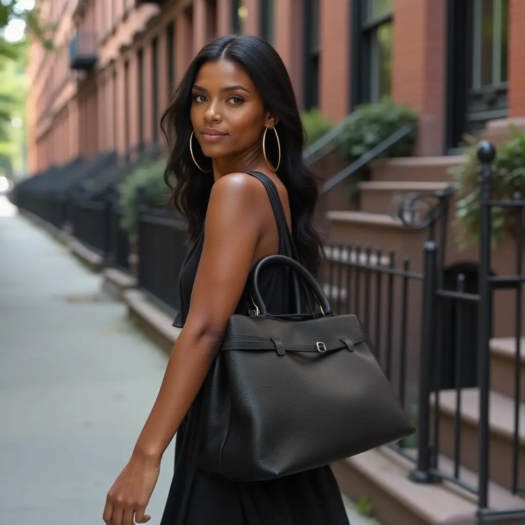 EL BOLSO GRANDE XL SARAH CON CINTURÓN