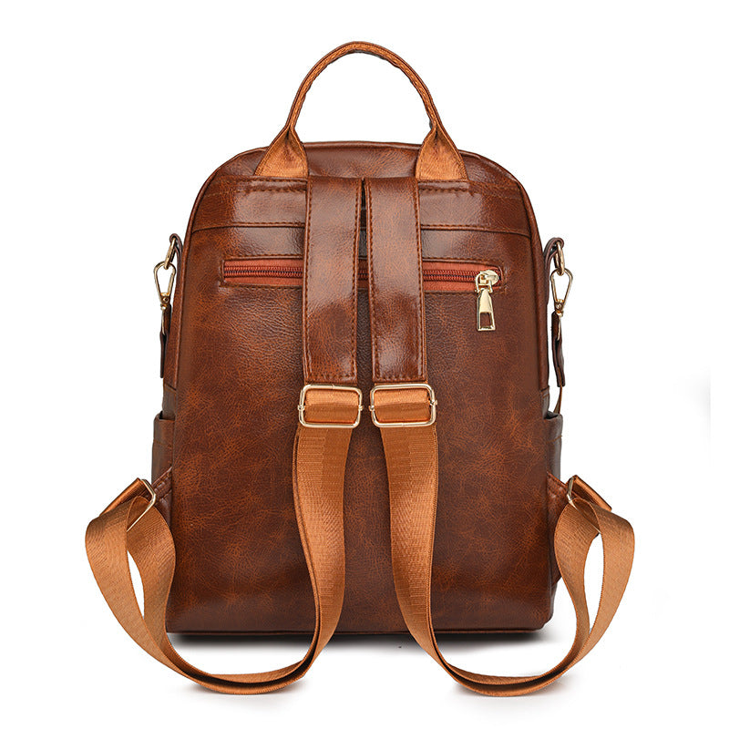 PU Backpack Travel Bag