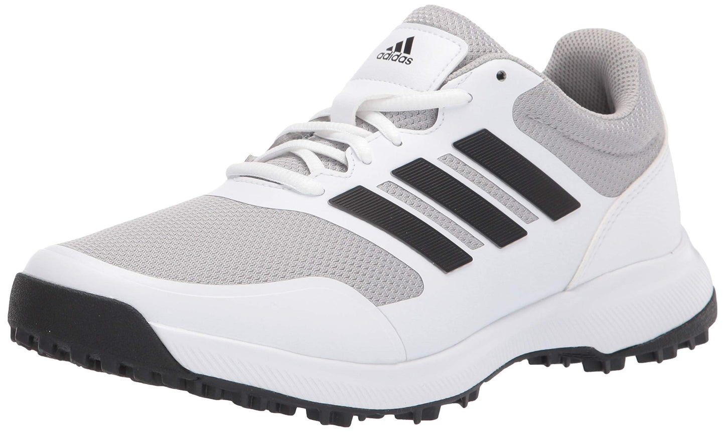 adidas Mens Tech Response Spikeless Golf Shoes Footwear White/Core Black/Grey Two 10 Wide