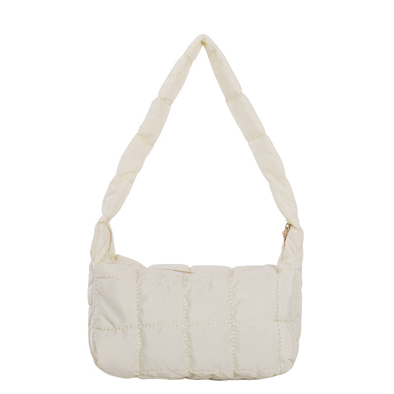 Fashionable Internet-Famous Underarm Shoulder Bag Trendy Pleated Cloud-Shaped Handbag For Women