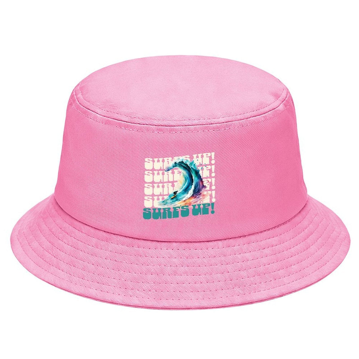 Surf's Up Surfer Design Kid's Bucket Hat | Ships from USA