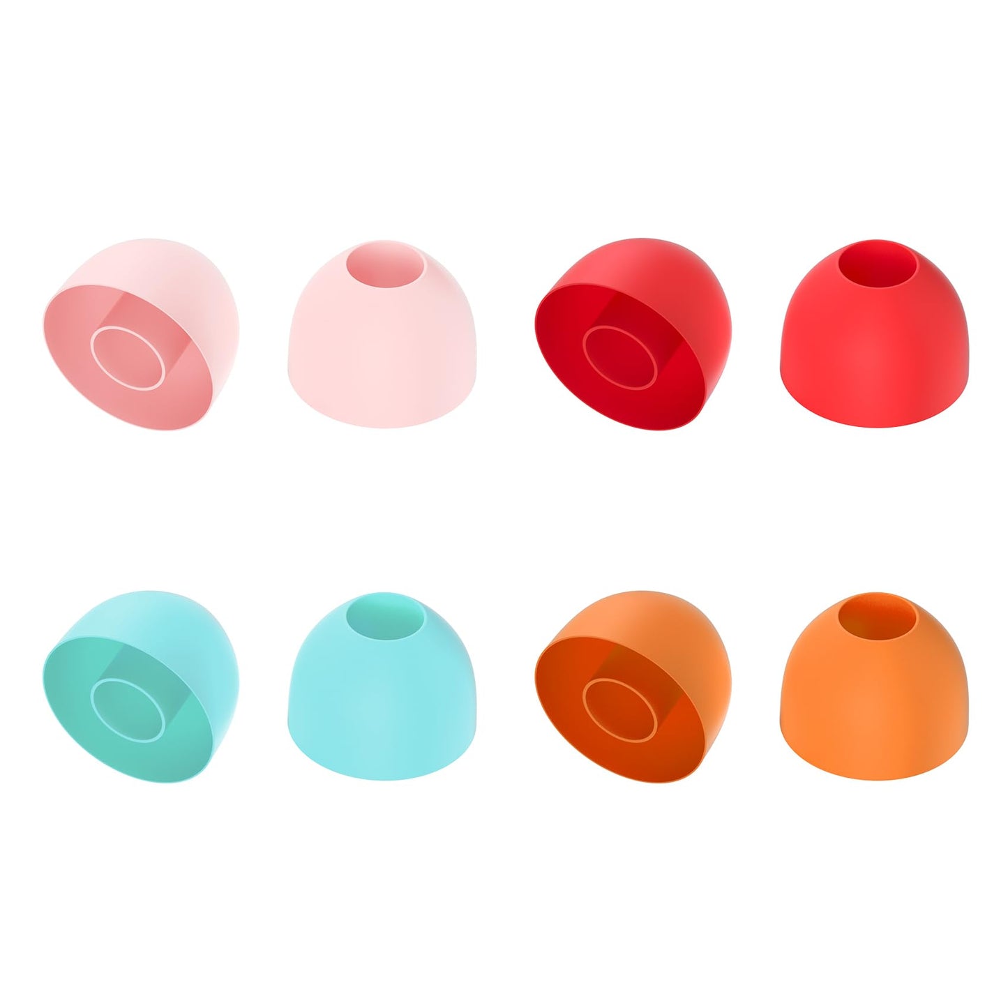 4 Pairs IEM Earbud Tips Ear Bud Rubber Tips Replacement Earbud Tips KBEAR Silicone Earbud Tips for KZ zs10 pro zs10 pro x zsn pro x Castor edx proCCZ Melody tangzu waner (Medium)