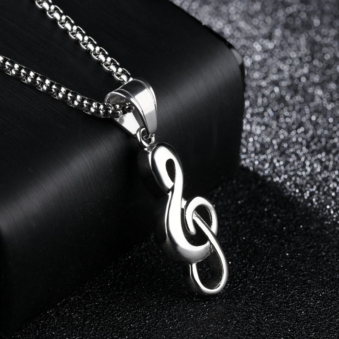 Music Symbol Necklace For Men