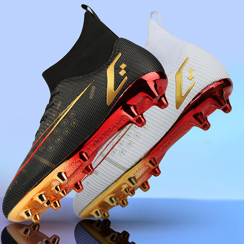 Boys And Girls AG Long Nail Lawn Outdoor Football Shoes