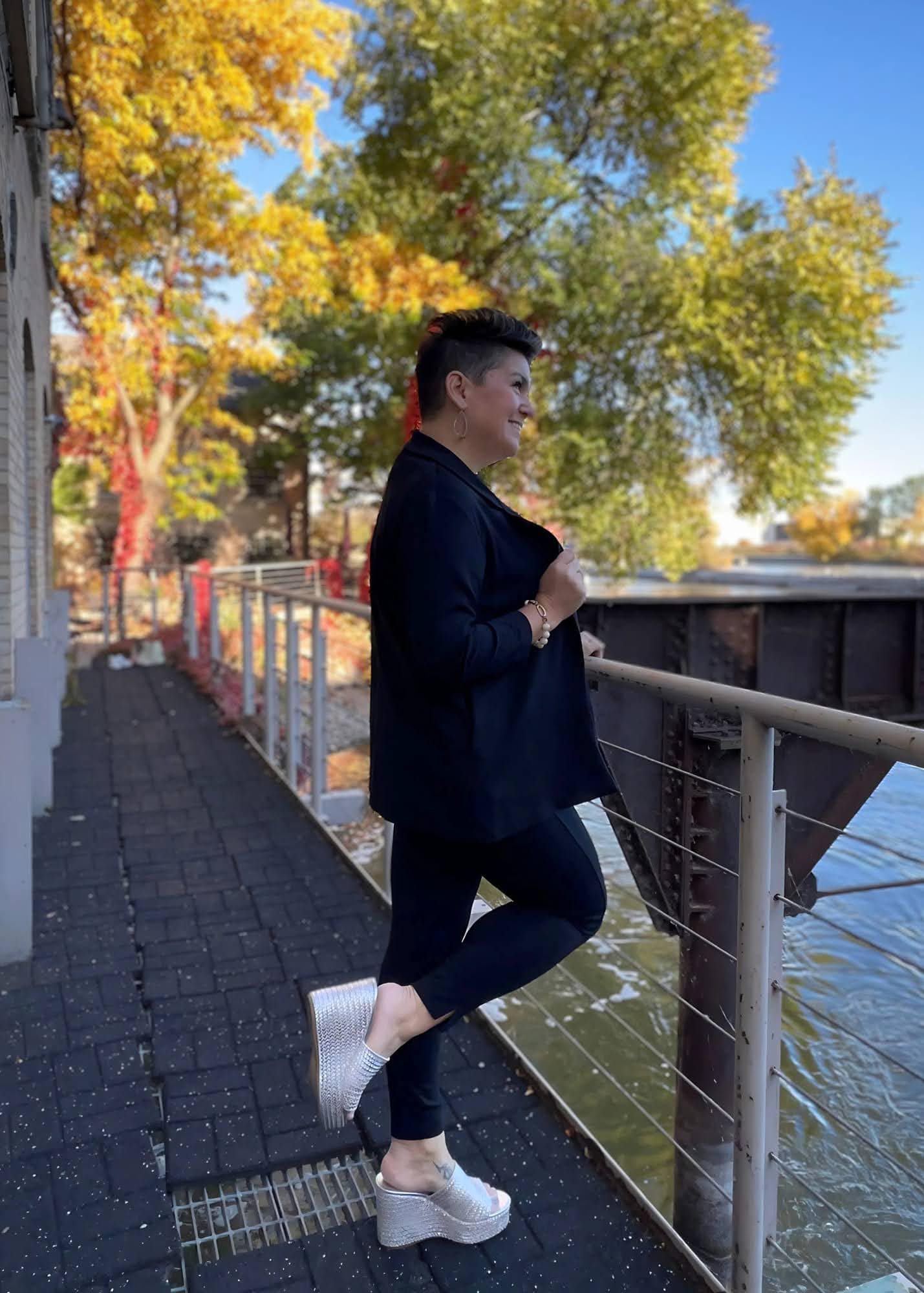 Magic 3/4 Blazer in Black