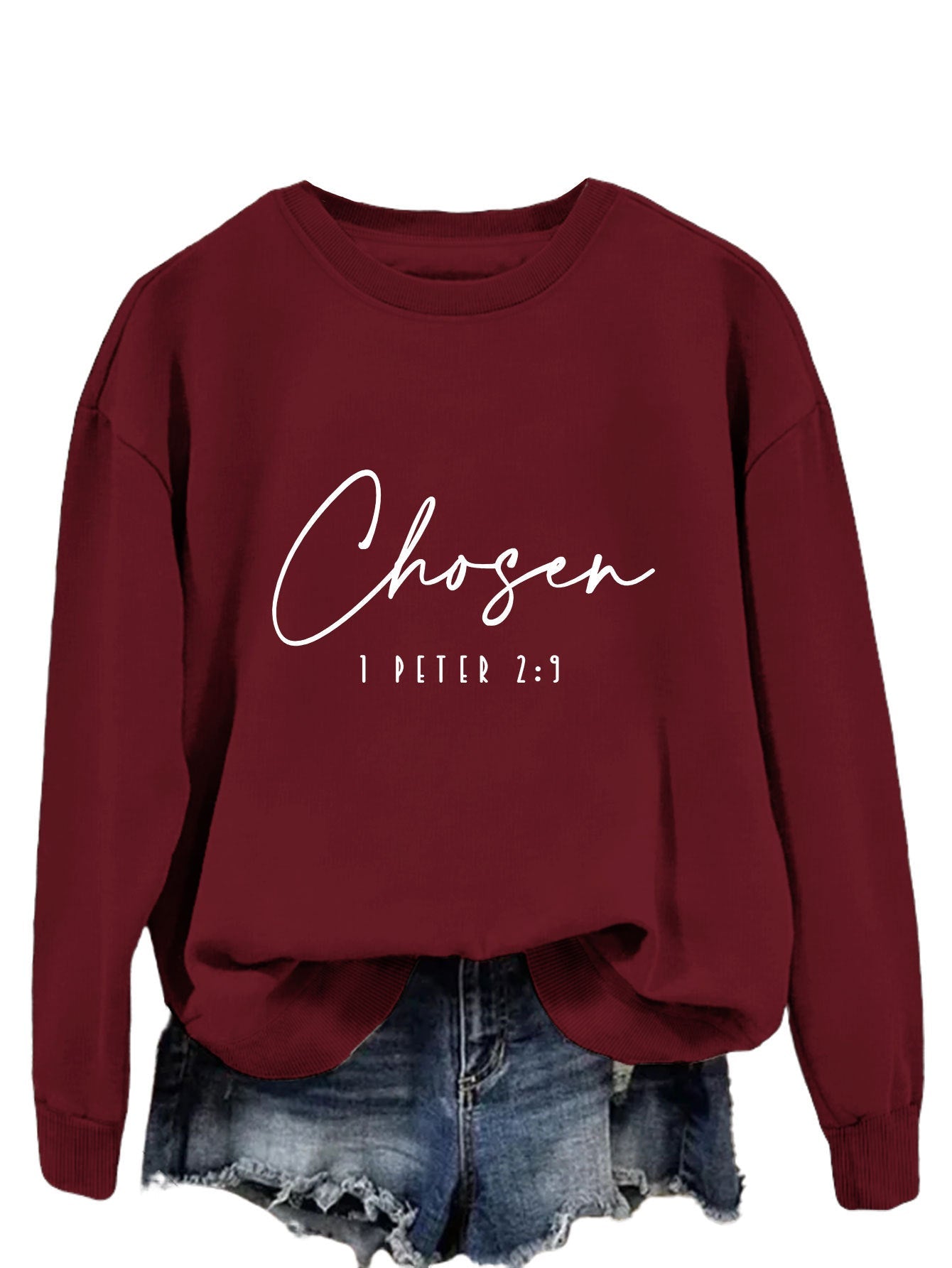 Fashion Trendy Sweater Plus Size Women's Clothing See size chart under “more details”