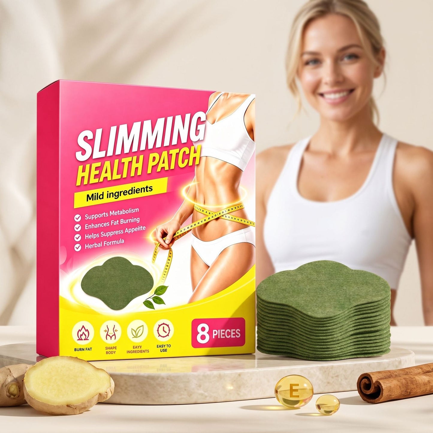 Body Care Patch With Plant-Based Formula  Gentle