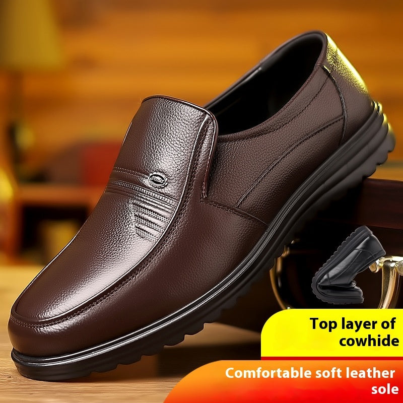 Men's Business Casual Non-Slip Soft Leather Shoes