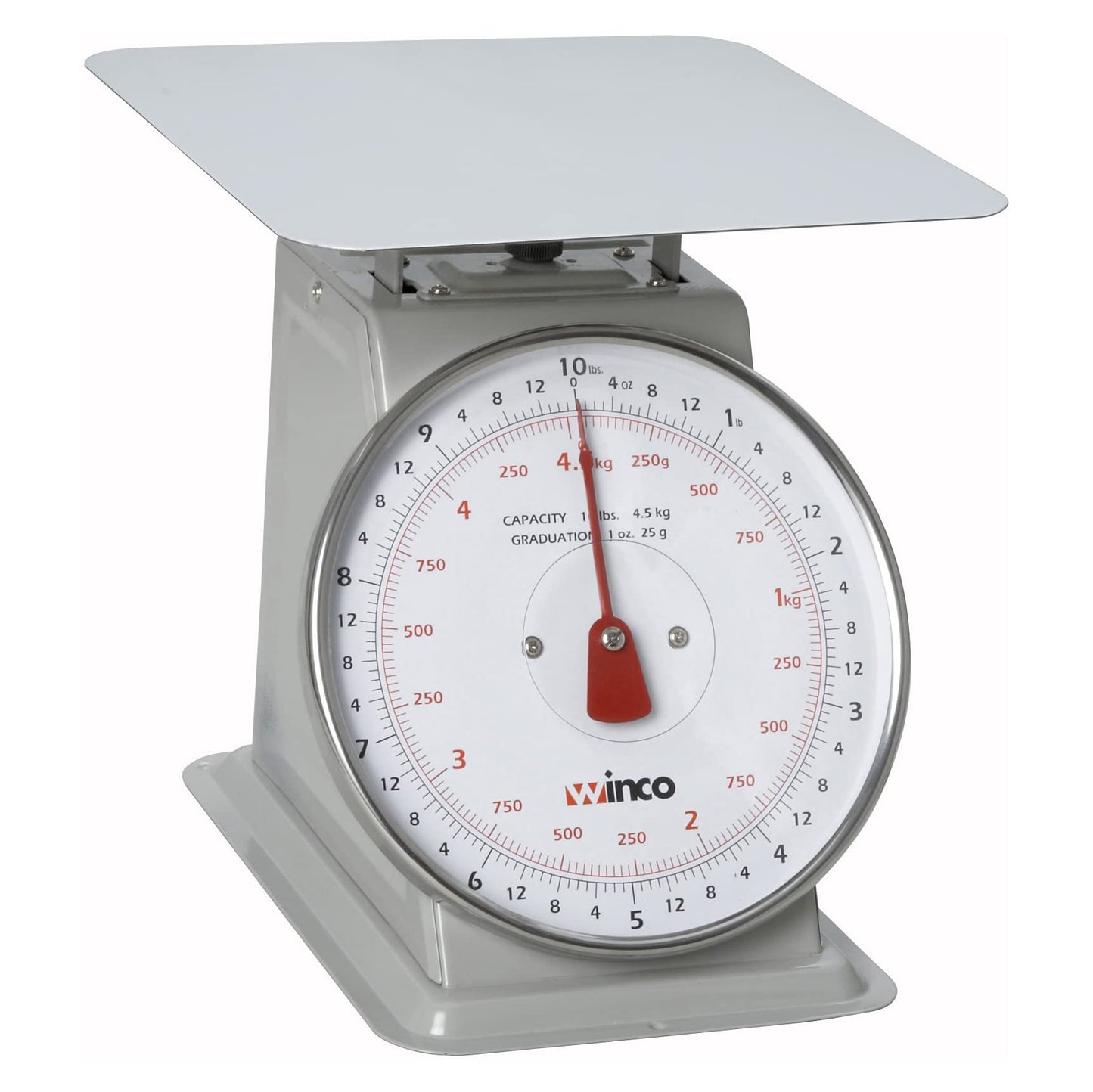 Winco Analog Receiving Scale with Dial 10 Pound