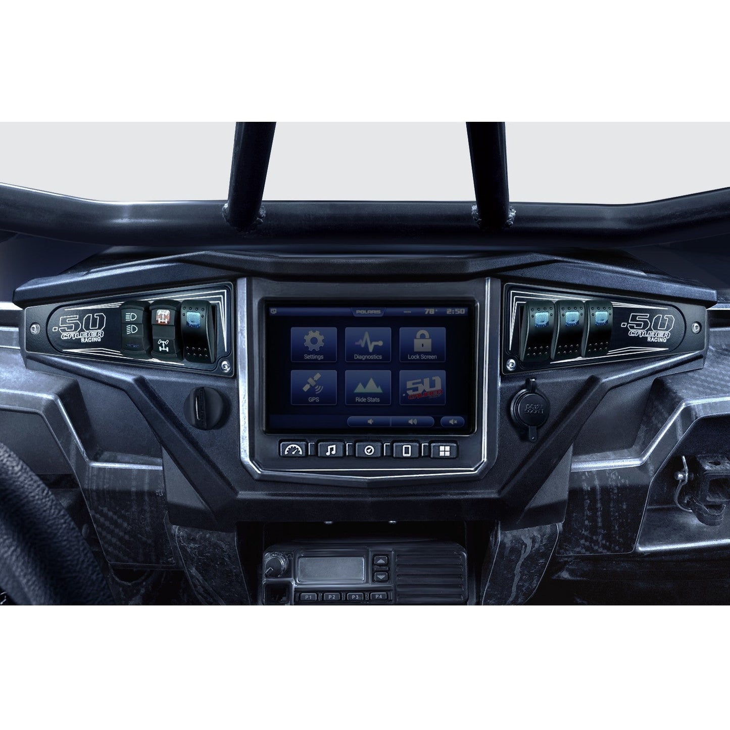 Ride Command XP1000 6 Switch Dash Panel