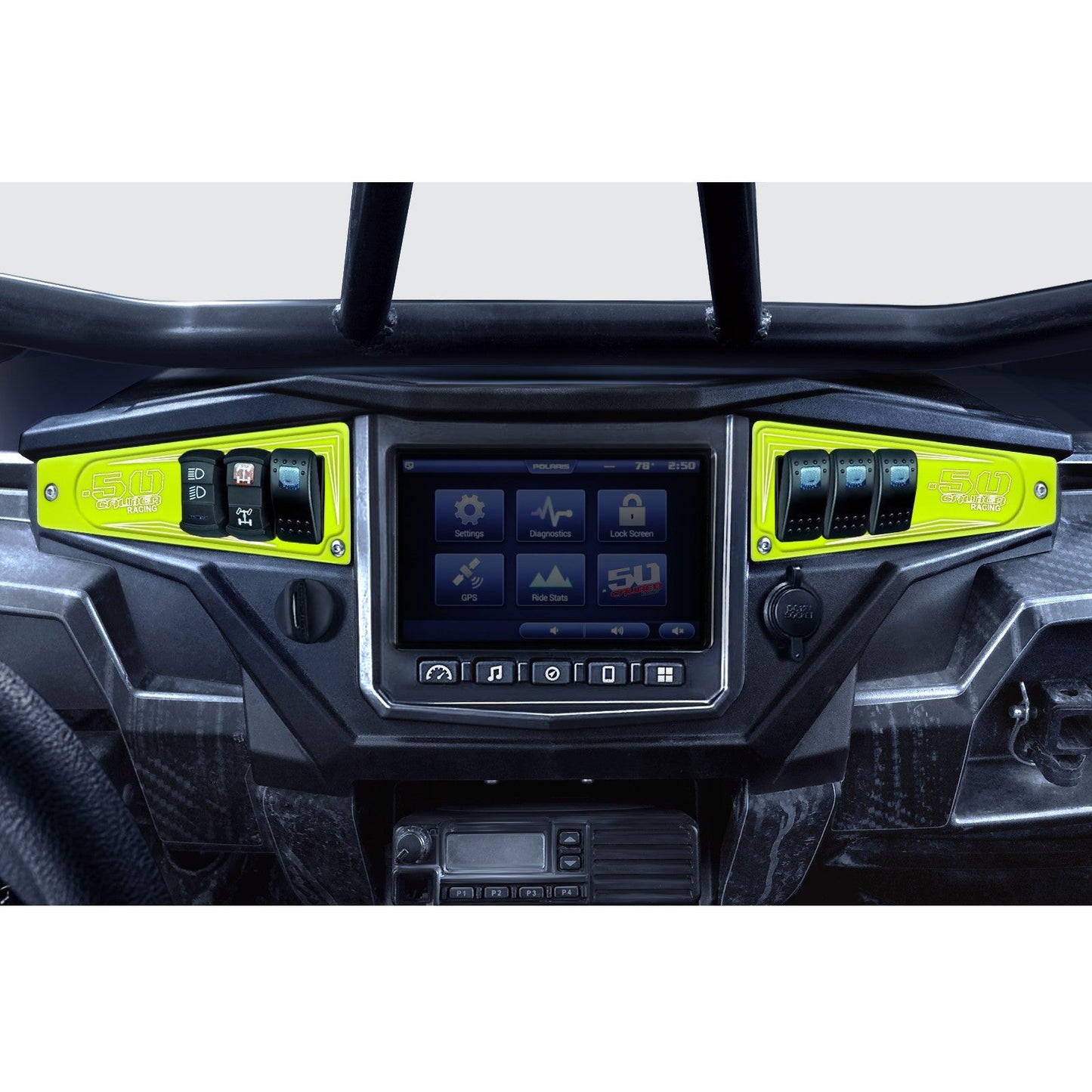 Ride Command XP1000 6 Switch Dash Panel