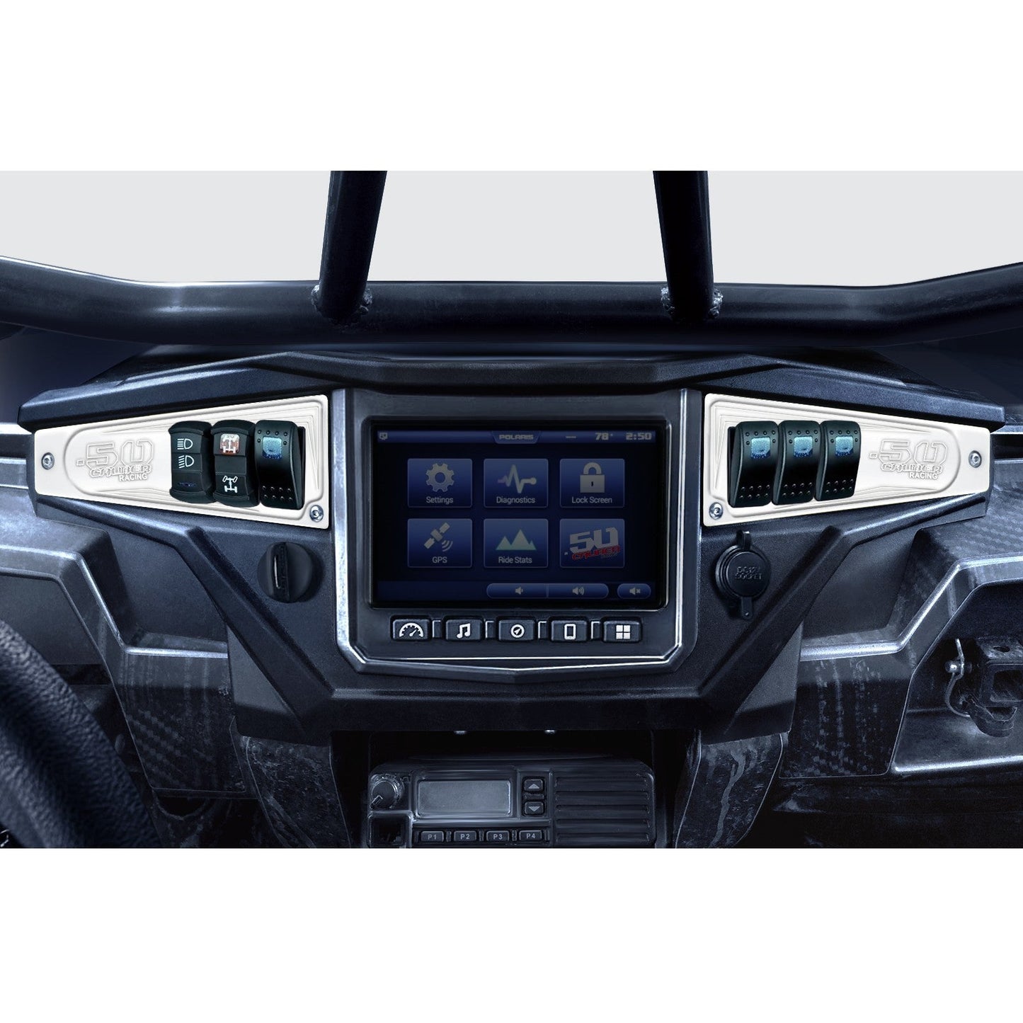 Ride Command XP1000 6 Switch Dash Panel