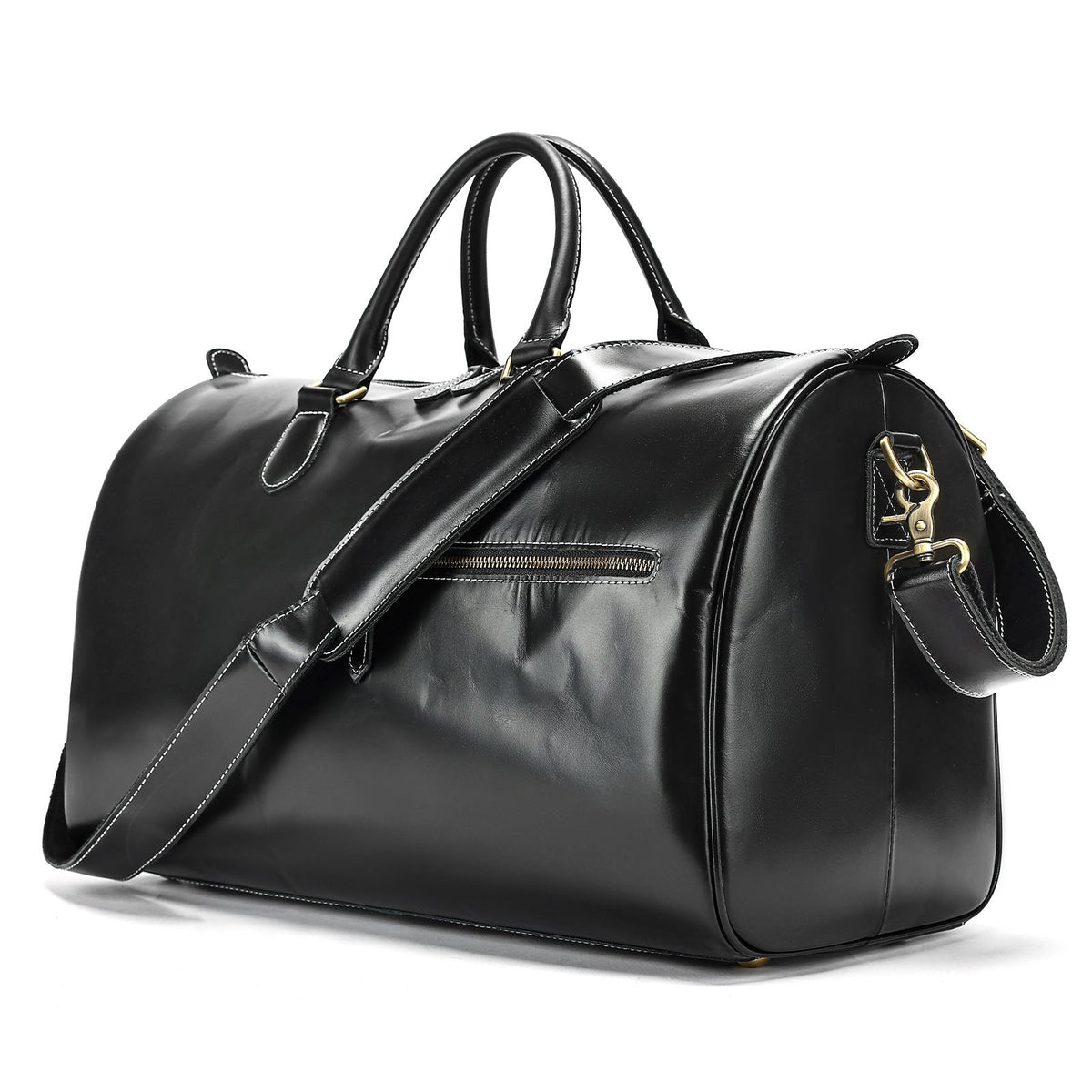 Travel Vintage Leather Large-capacity Crossbody Bag