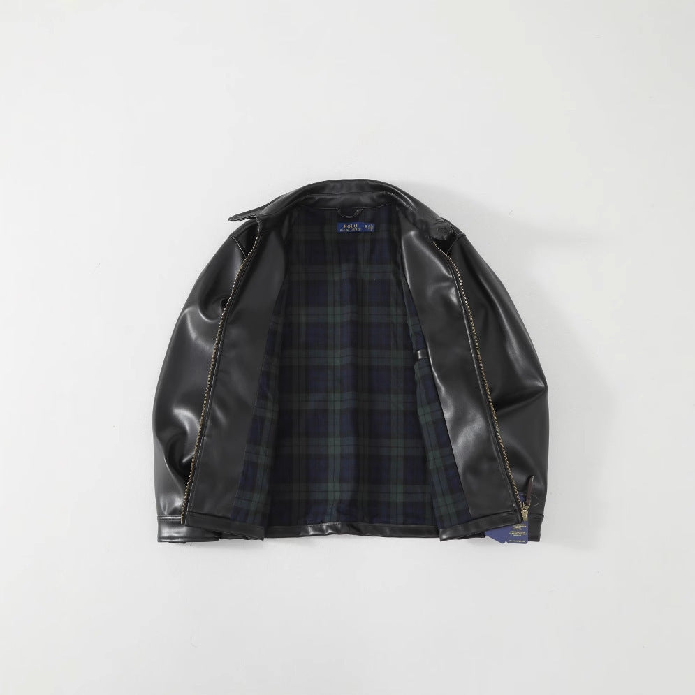 Casual Baseball Biker Jacket For Men
