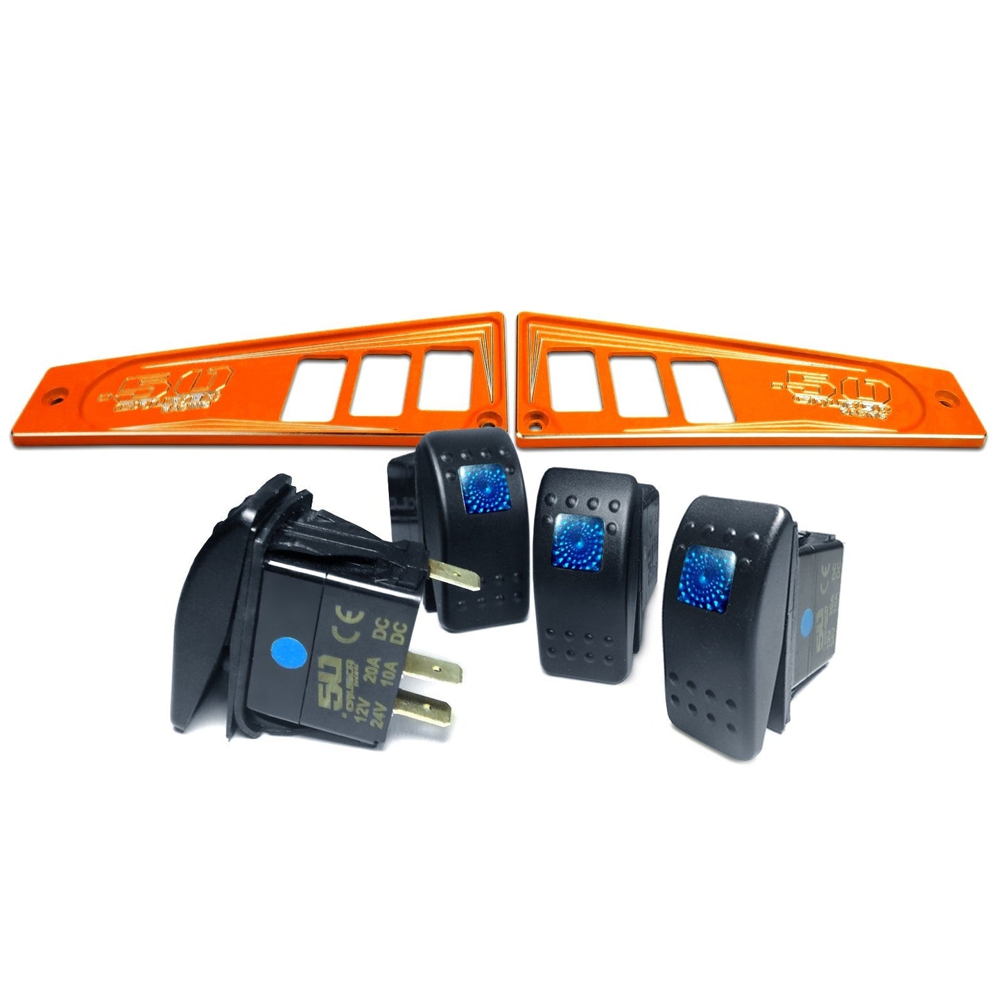 Ride Command XP1000 6 Switch Dash Panel