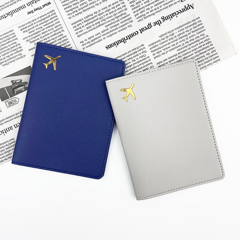 Multifunctional Id Bag Pu Leather Passport Cover