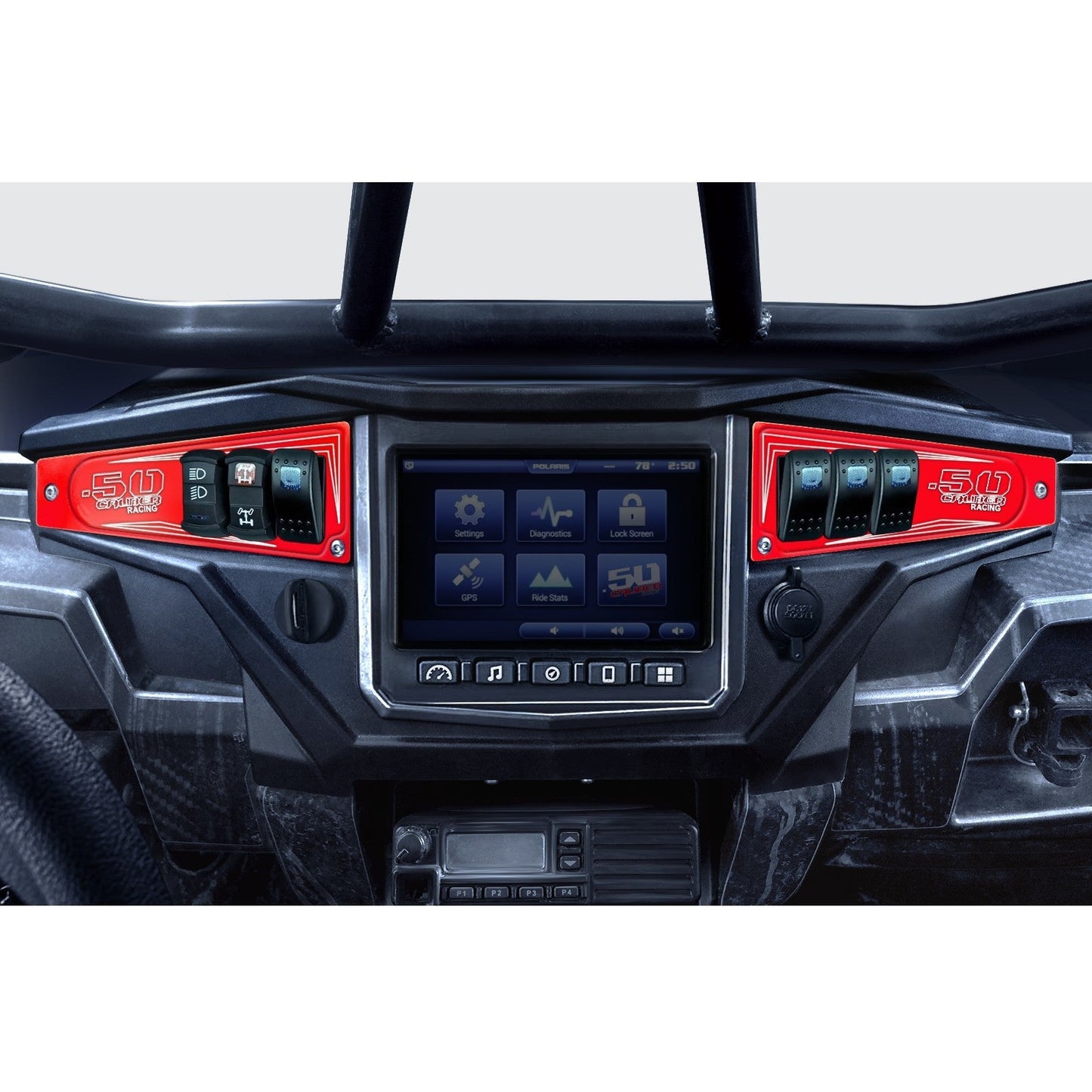 Ride Command XP1000 6 Switch Dash Panel