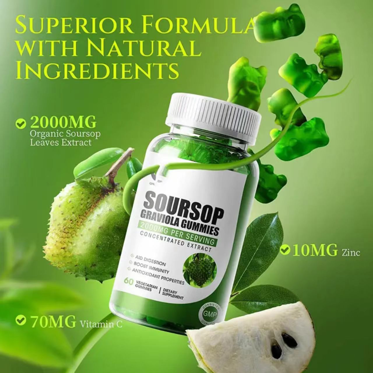 Candied Soursop In A Bottle