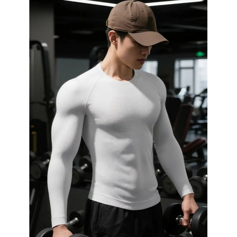 Men's Tight-fitting Long-sleeve Fitness Training Wear