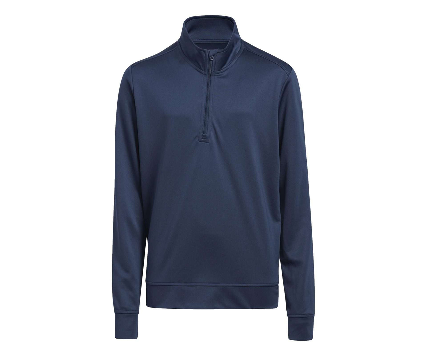 Sudadera con cremallera corta adidas Heather para niño - Azul marino