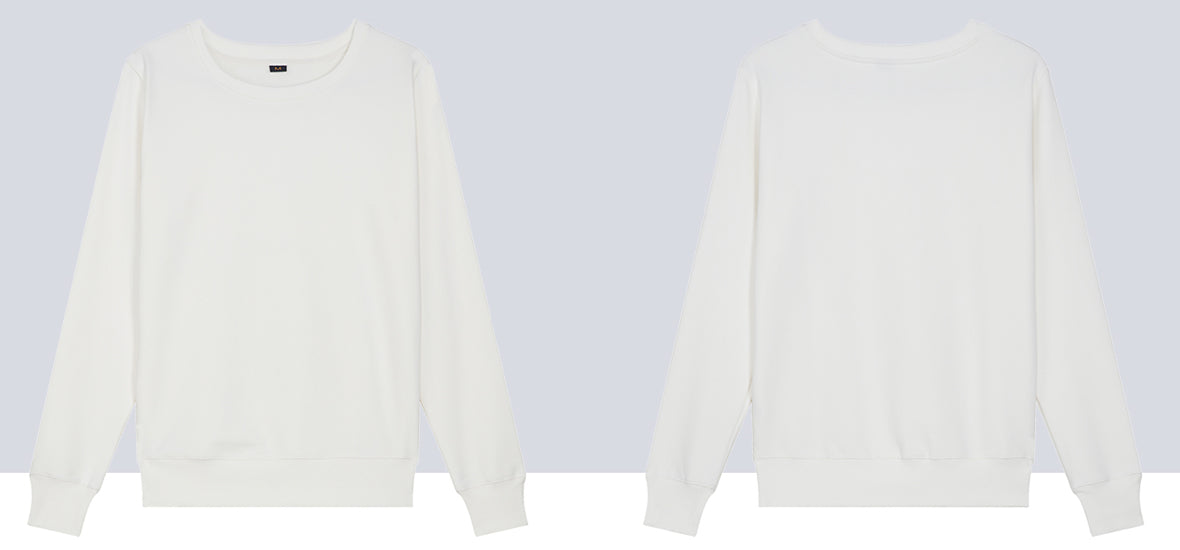 Custom Round Neck Sweatshirts  Health Cotton