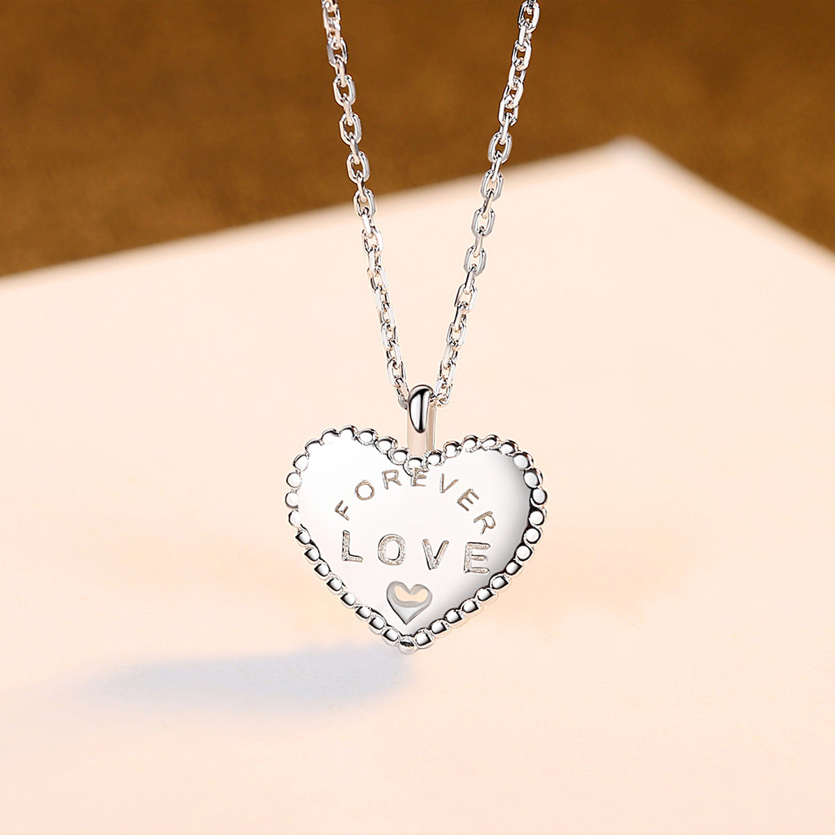 Heart Necklace Design S925 Silver