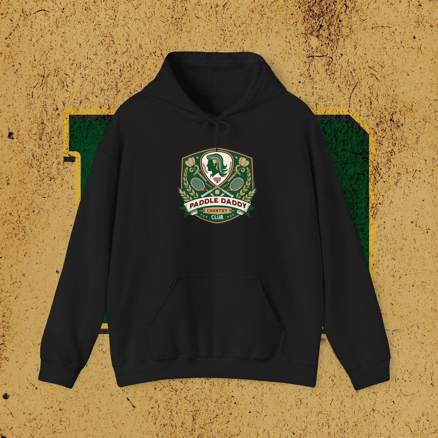 Sudadera con capucha Paddle Daddy, sudadera unisex con capucha para papás, comodidad de élite para los irónicamente refinados
