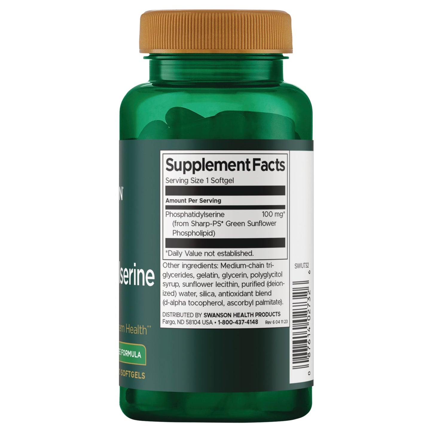 Phosphatidylserine Soy-Free Formula