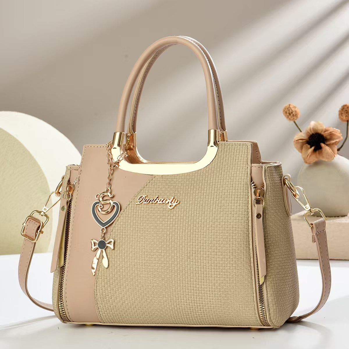 Chic Small Square Crossbody Handheld Tote Crossbody Bag
