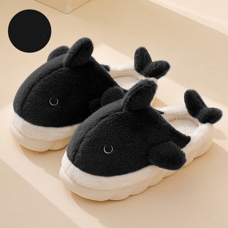 Shark Plush Home Slippers