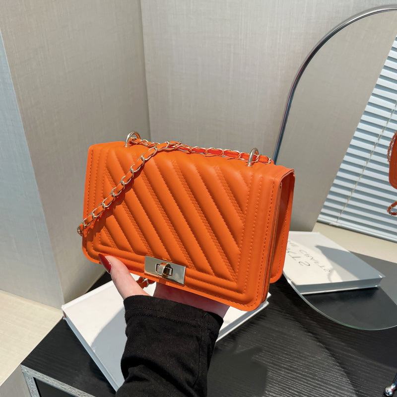 Fashionable Western-style Minimalist Casual Single-shoulder Crossbody Bag See size chart under “more details”