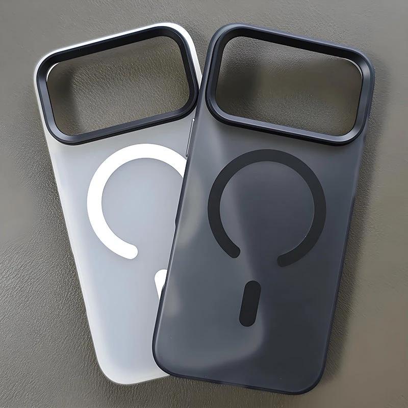 Applicable To 17promax Phone Case New Magnetic Simple Skin Sense Drop-resistant Protective Cover
