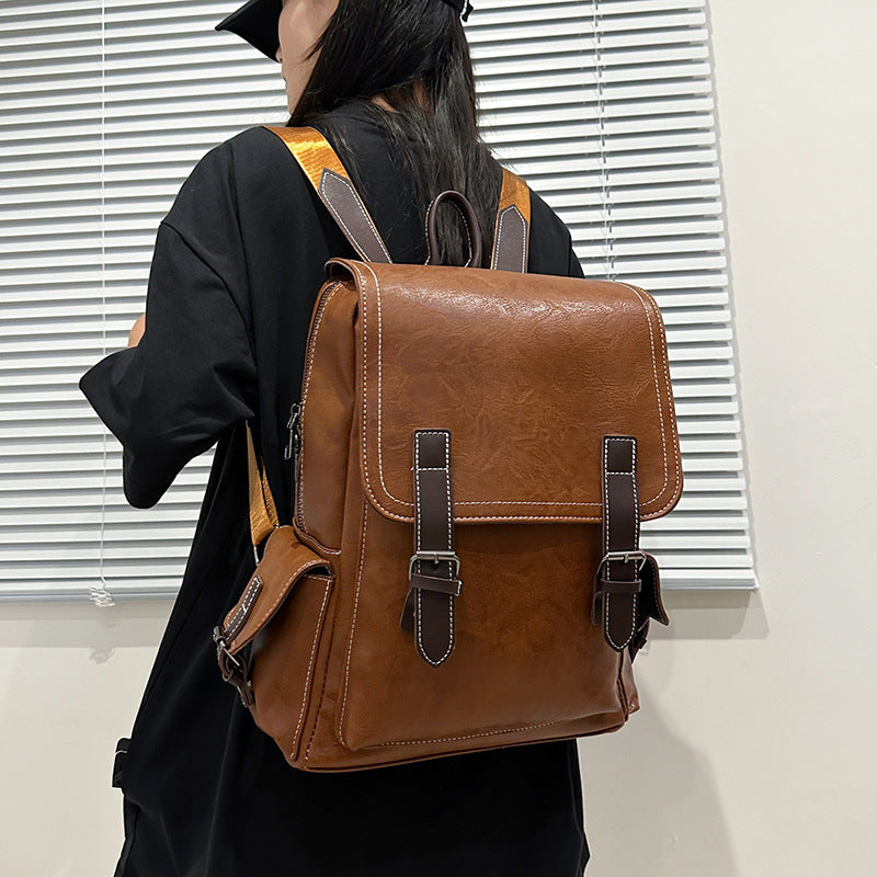 Retro Campus Outdoor Travel Backpack