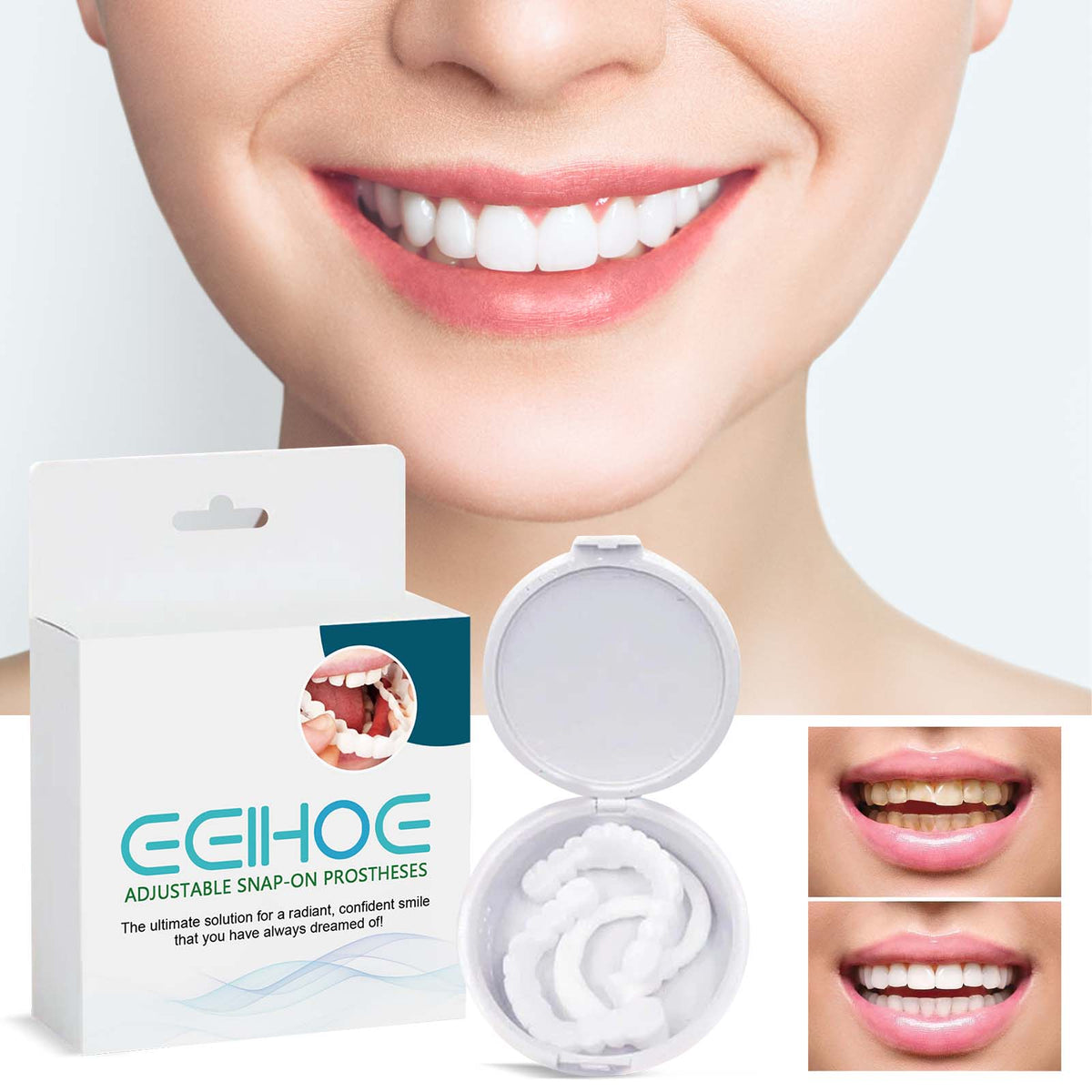 Tooth Comfort Care Set Teeth Protection Kit Gentle Oral Care Essentials For Daily Mouth Hygiene Fresh Breath Care Set Compact Portable For Home And Travel 1 Pair Per Box