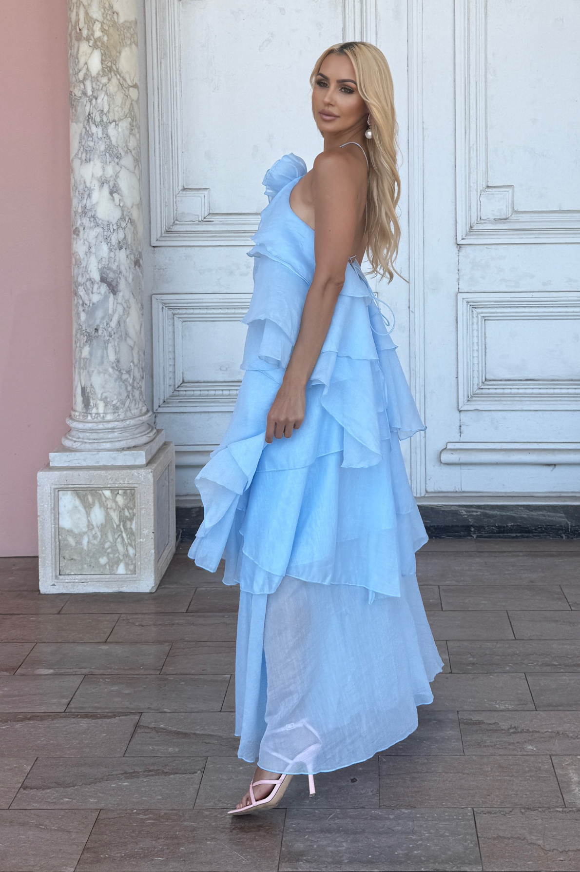 Vestido largo Riley Rose