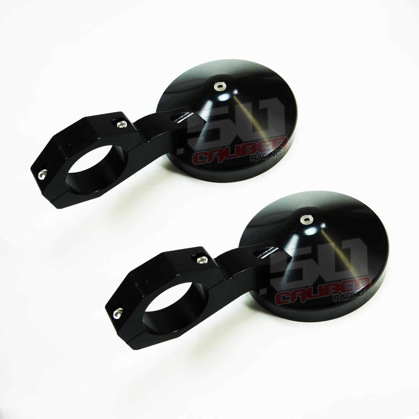 5" Bolt on CNC Mirrors for 2 inch tubing