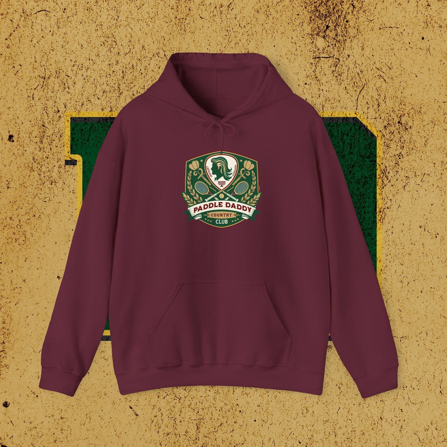 Sudadera con capucha Paddle Daddy, sudadera unisex con capucha para papás, comodidad de élite para los irónicamente refinados