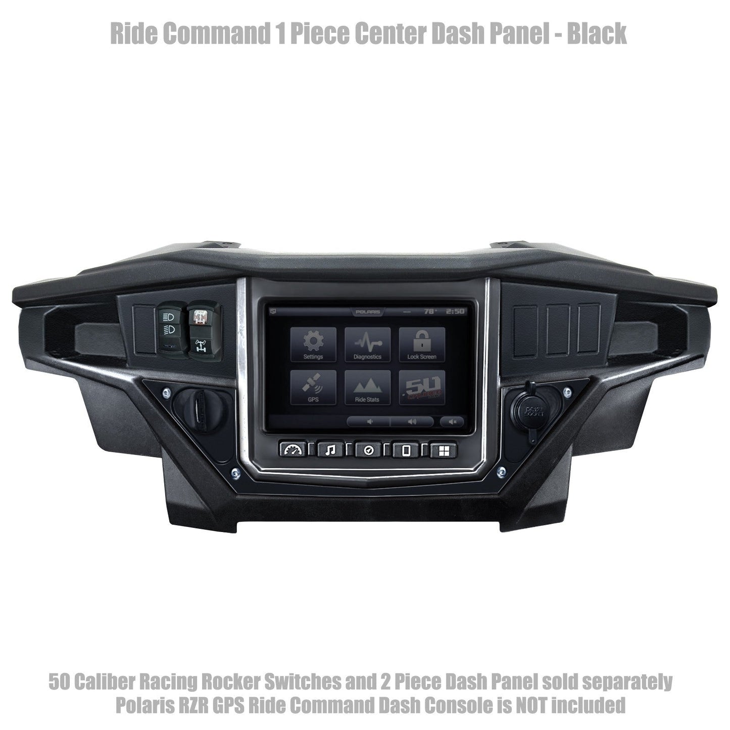 Ride Command XP1000 1 Piece Dash Panel