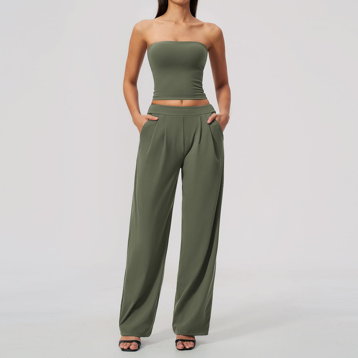 Breathable Quick Drying High Waisted New Yoga Suit Set