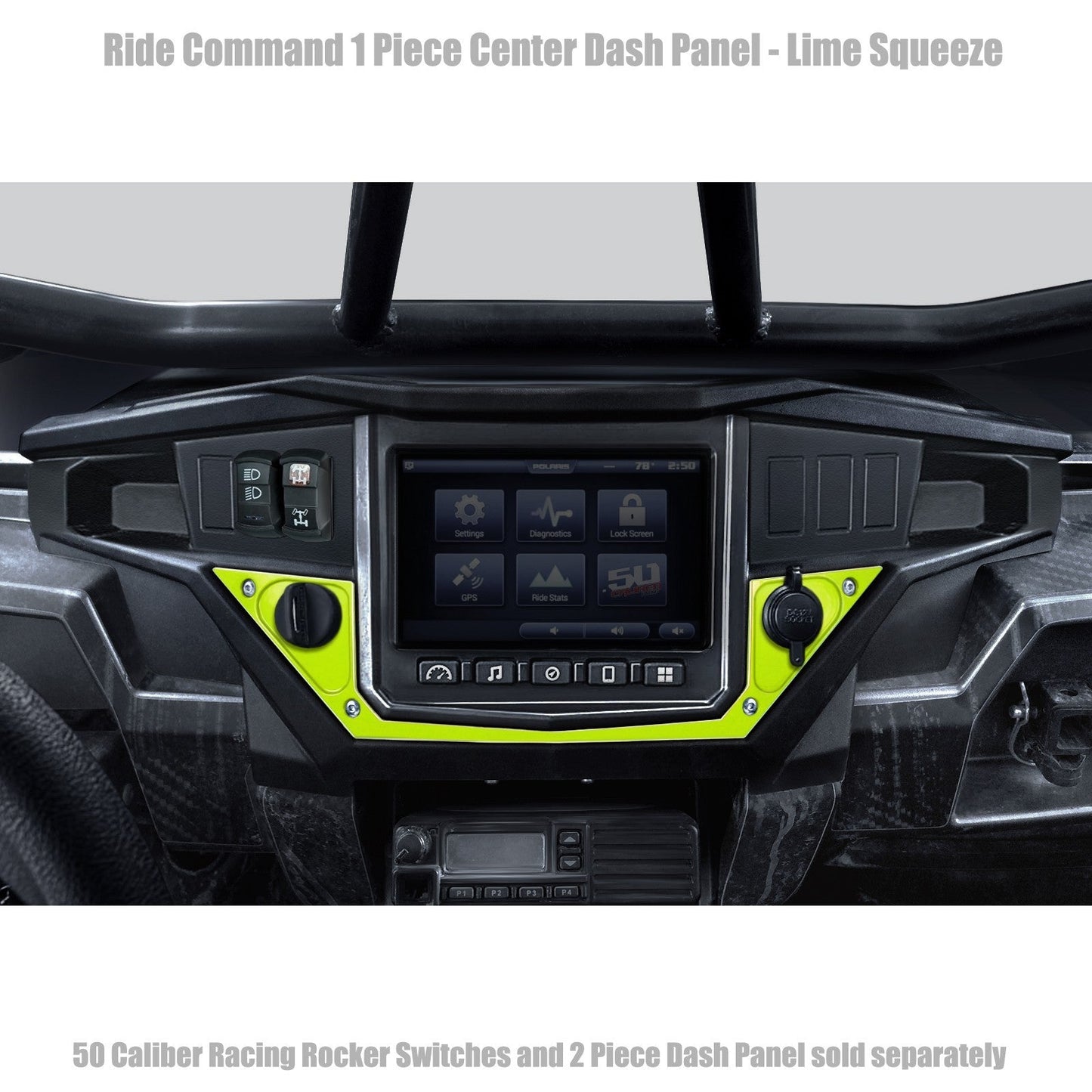 Ride Command XP1000 1 Piece Dash Panel