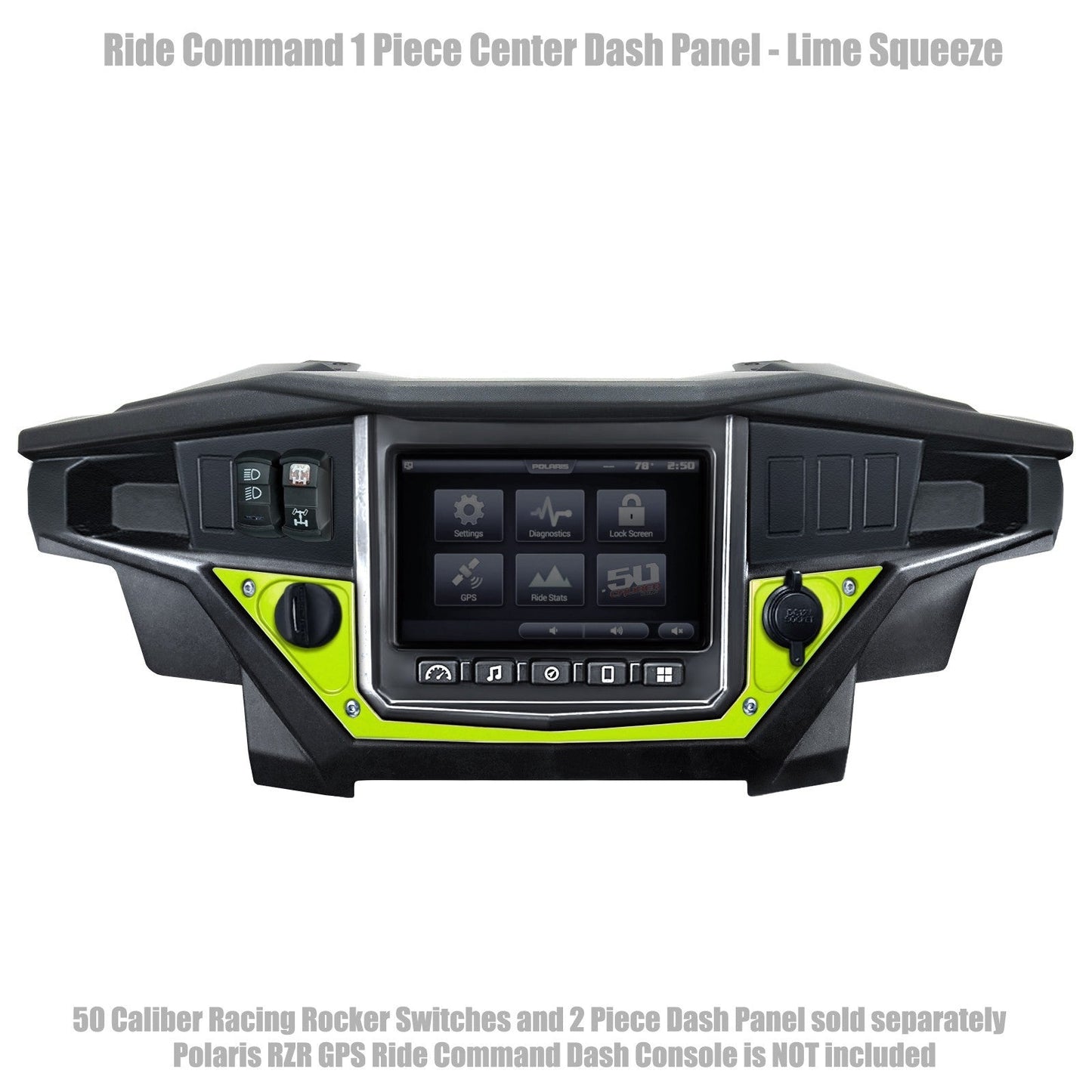 Ride Command XP1000 1 Piece Dash Panel