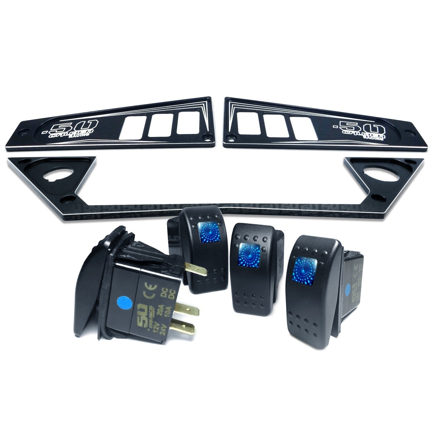 Ride Command XP1000 6 Switch Dash Panel
