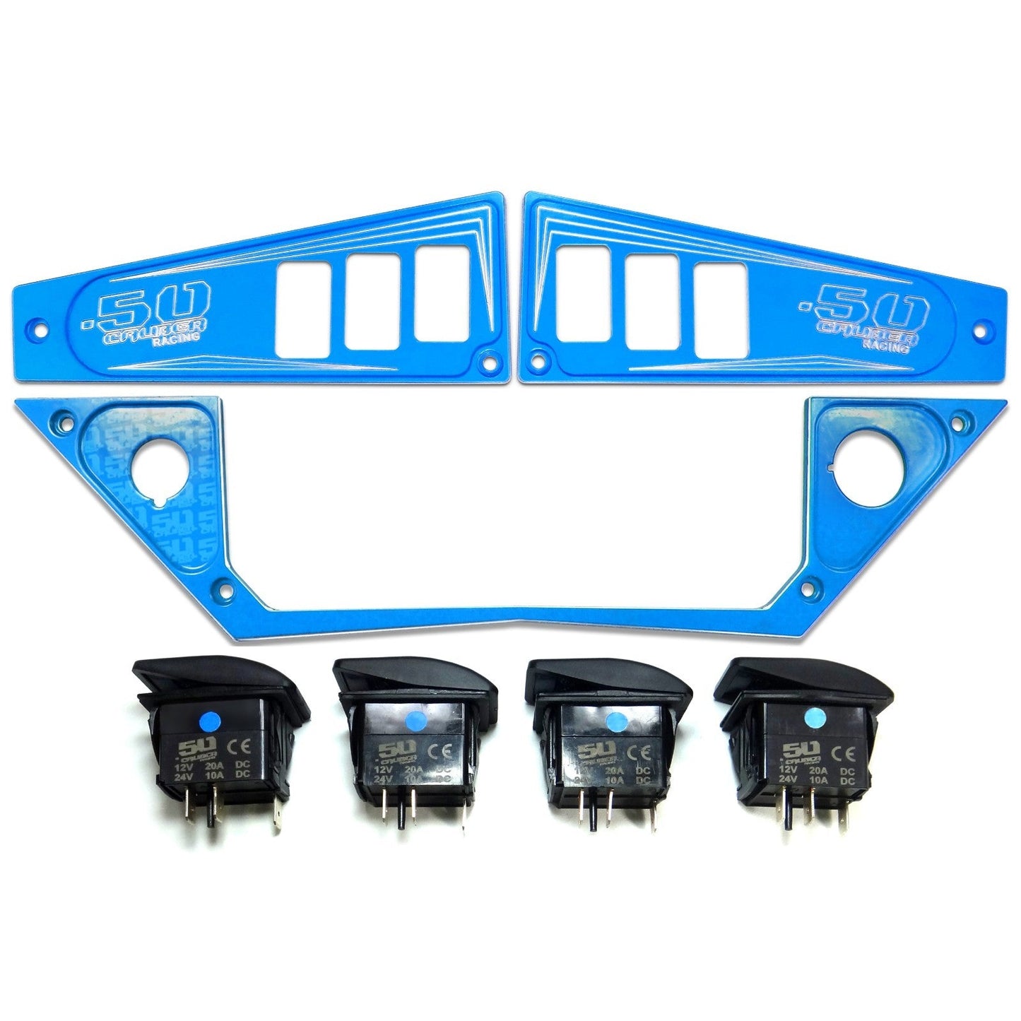 Ride Command XP1000 6 Switch Dash Panel