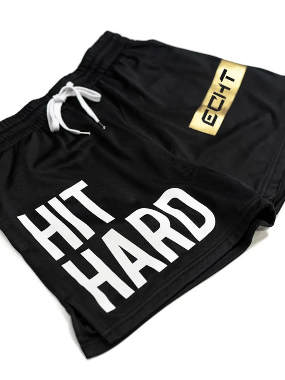 Pantalones cortos deportivos transpirables con cordón de talla grande para hombre
