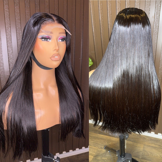 Cabello vietnamita virgen negro liso