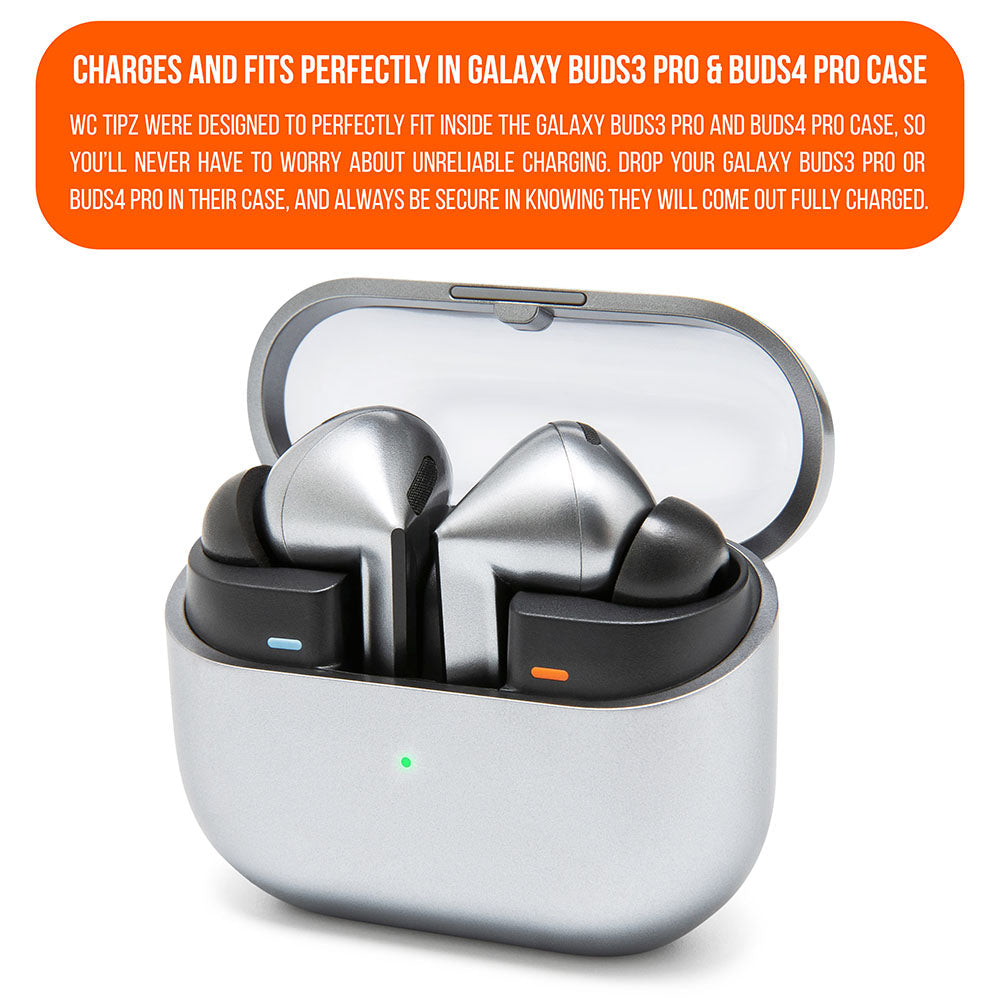 Almohadillas de espuma viscoelástica para Galaxy Buds 3 Pro - WC TipZ Galaxy