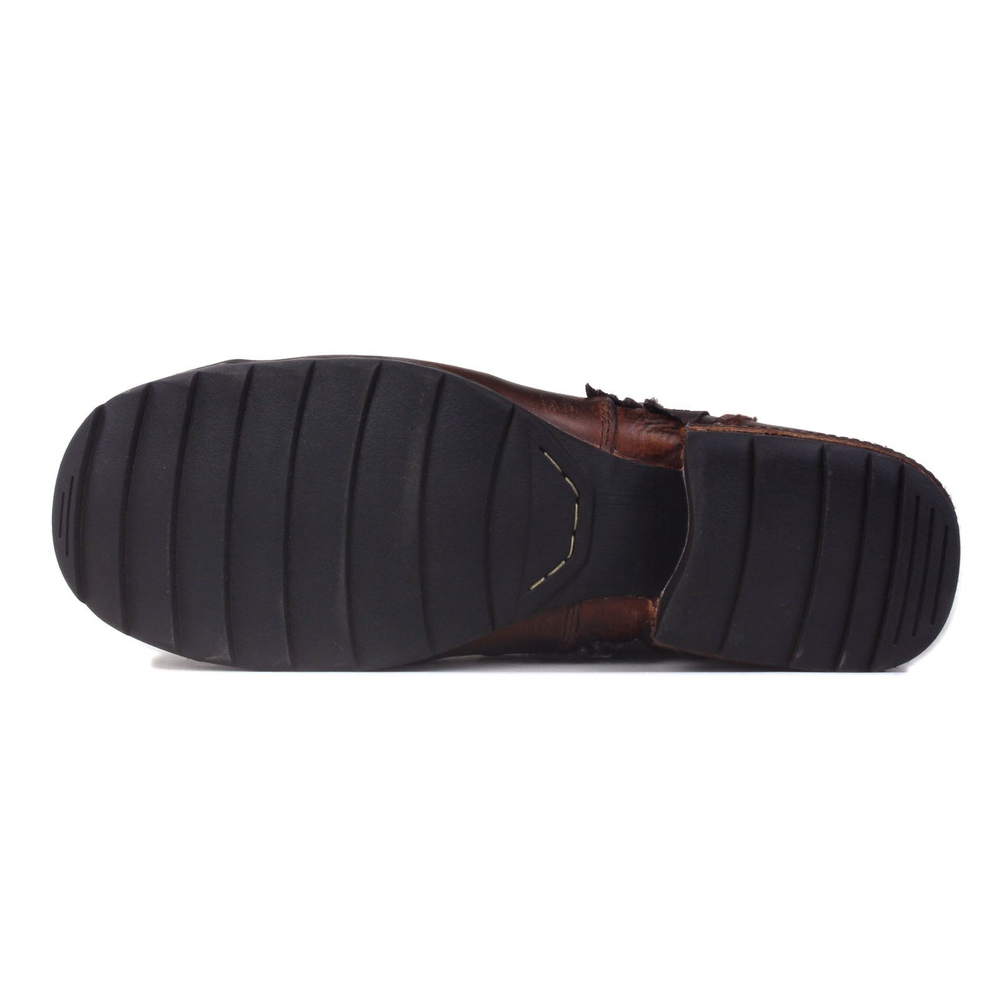 Botines de cuero para hombre OS-5008-8-Metal Brown
