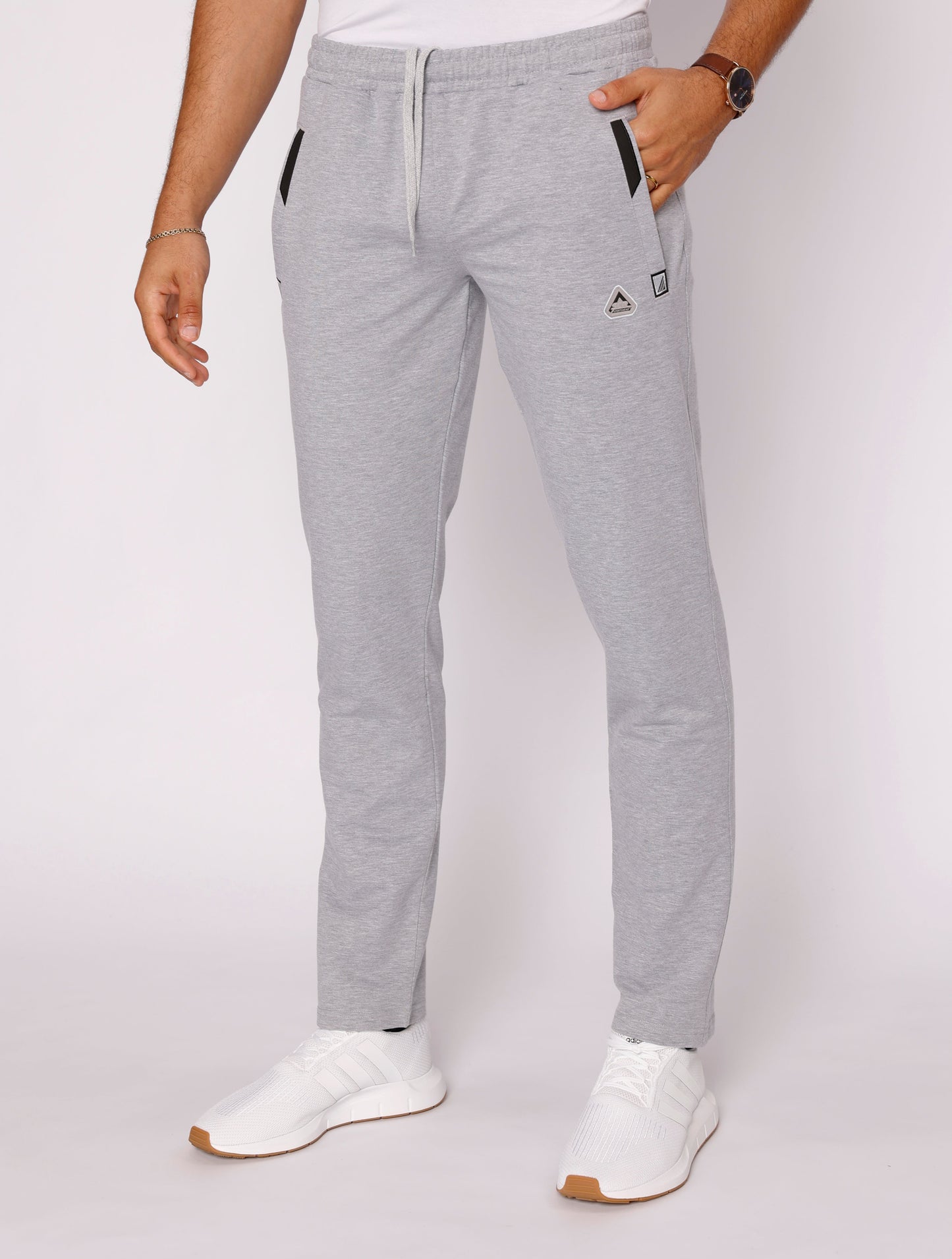 Pantalones de chándal deportivos de comodidad diaria - Ajuste cónico (talla alta)